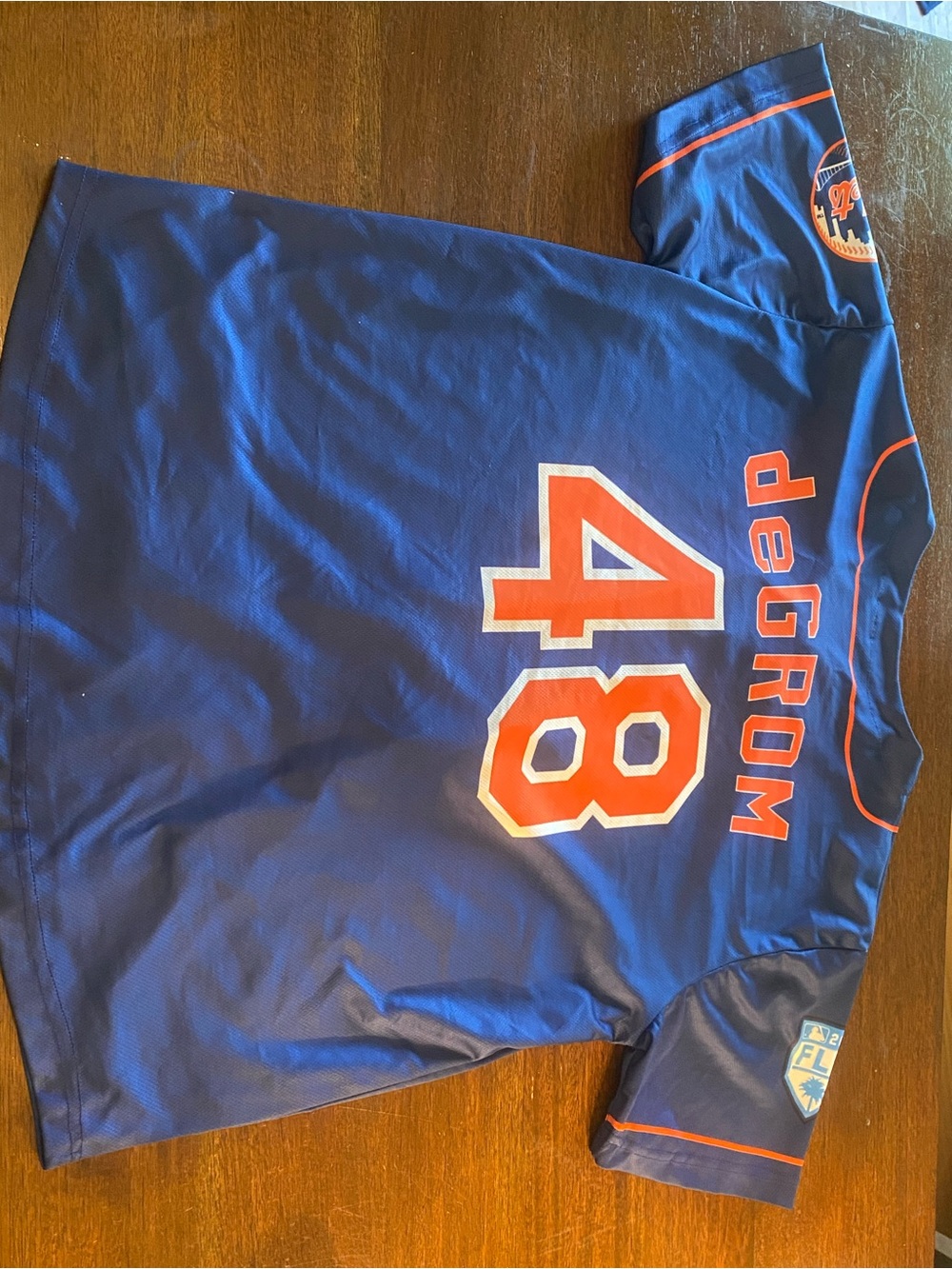 New York Mets Jacob deGrom 2019 Spring Training mlb Jersey men’s size XL
